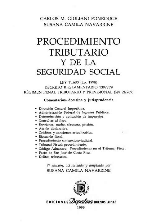 PDF PROCEDIMIENTO TRIBUTARIO UNLP DOKUMEN TIPS