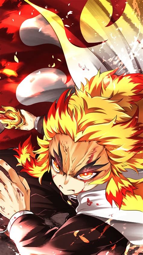 Kyojuro Rengoku Hashira The Pillars Katana Sword Demon Slayer