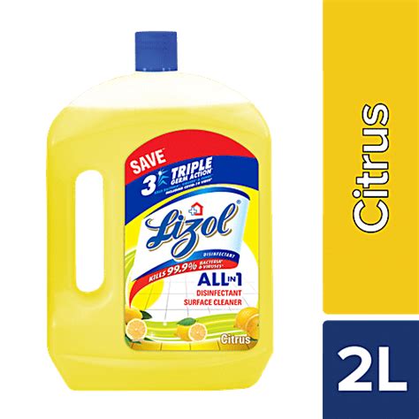 Buy Lizol Disinfectant Surface Cleaner Citrus Ltr Online At Best