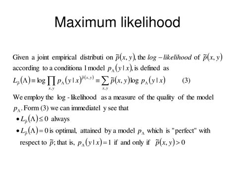 Ppt The Improved Iterative Scaling Algorithm A Gentle Introduction