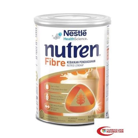 NESTLE NUTREN FIBRE VANILLA 400G READY STOCK EXP 2023 Shopee