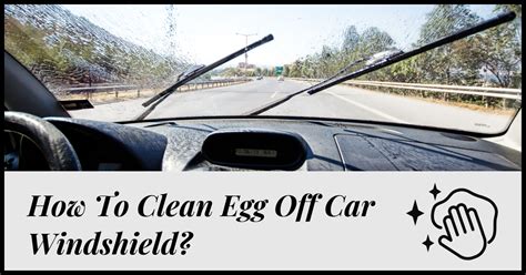 How To Clean Egg Off Car Windshield Weebitcleaning