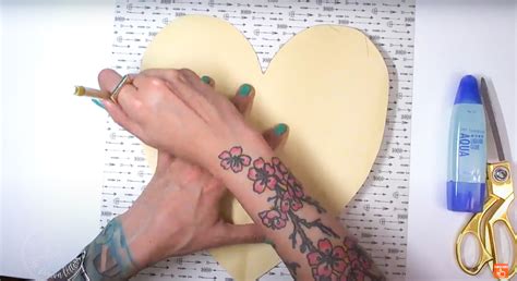 Learn How To Make A Heart Shaped Envelope With Easy To Find Supplies