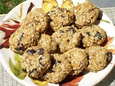 Овсяное печенье с бананом и курагой : Выпечка сладкая