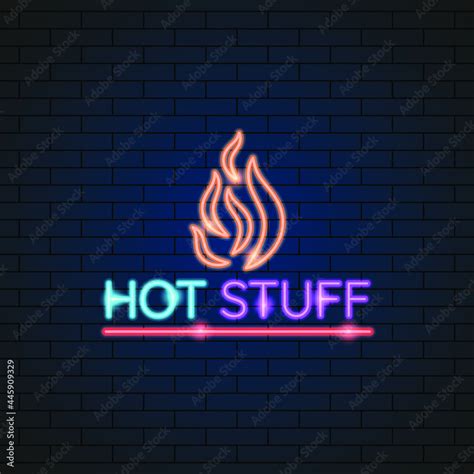 Abstract Sex Love Shop Hot Stuff Fire Flame Adult Toys Neon Light Electric Lamp Background