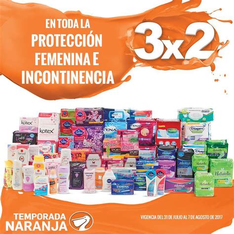 Ofertas Temporada Naranja Julio Regalado 2017 3x2 en protección