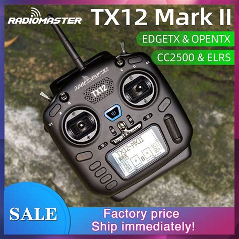 RADIOMASTER TX12 MK II Radio Controller CC2500 ELRS EdgeTX OpenTX 2