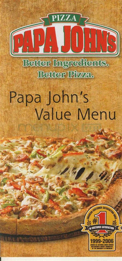 Online Menu Of Papa Johns Pizza Chillicothe Oh