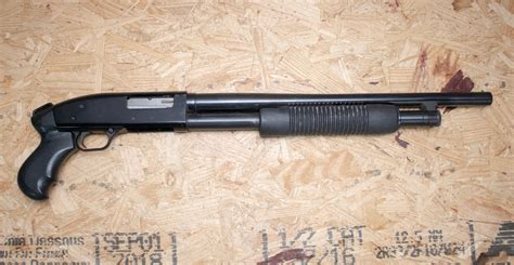 Maverick Arms Mossberg Model 88 12 Gauge Police Trade In Shotgun With Pistol Grip Sportsman S