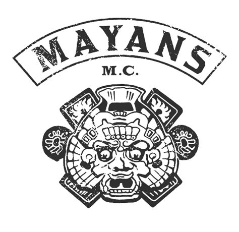 Mayans Southern Cali Mc Colors Biker Gang Motorcycleclub Emblem