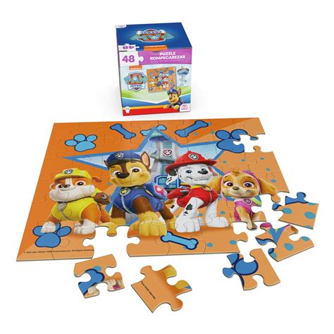 Cardinal Games Paw Patrol Piece Jigsaw Puzzle In Gift Cube With Paw