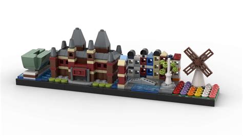 LEGO MOC Amsterdam Skyline By Denjohan Rebrickable Build With LEGO