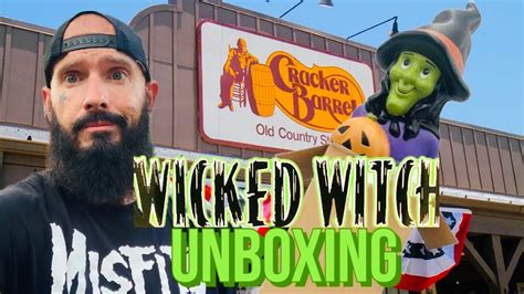 Cracker Barrel Witch Blow Mold Unboxing 2023 Halloween Haul YouTube