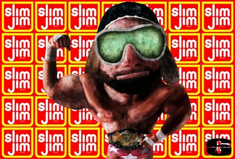 WWF Randy Macho Man Savage Slim Jim Version by THE662STER on DeviantArt ...