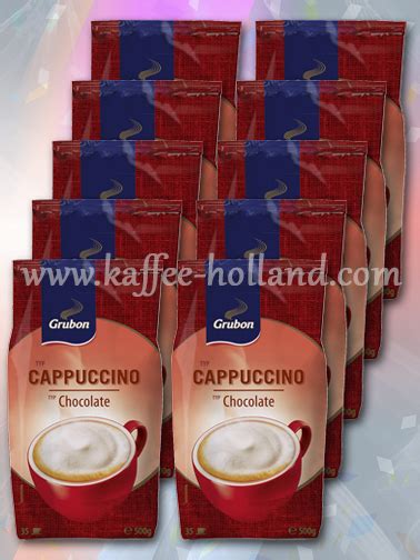 Grubon Cappuccino Chocolate X Gr Kaffee Holland