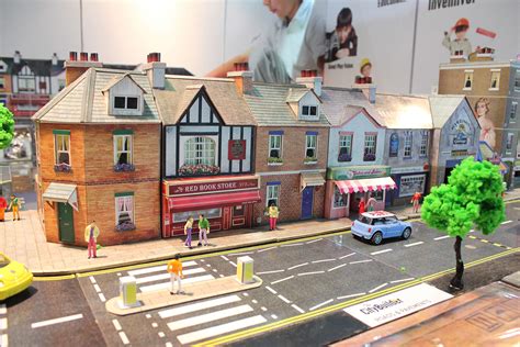 The Citybuilder Roads And Pavements Cardboard Model Layout Kit O Scale