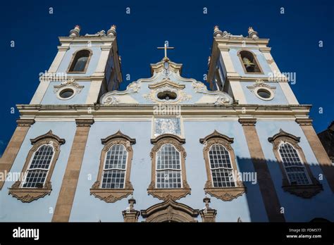 Igreja De Nossa Senhora Do Rosario Dos Pretos Banque De Photographies