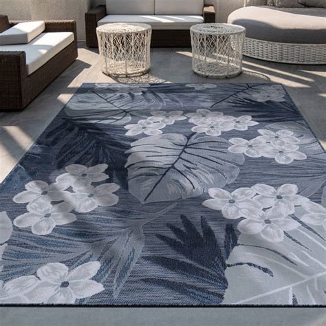 Bungalow Rose Floral Flatweave Floral Indoor/Outdoor Rug & Reviews | Wayfair