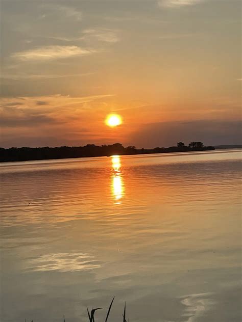 Sunset on Lake Darling - SkySpy Photos, Images, Video