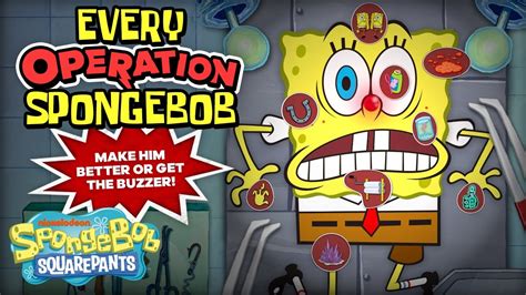 Operation Spongebob Every Spongebob Operation Ever Youtube