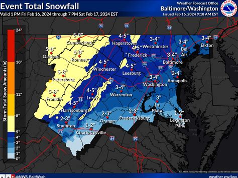 Three to Five Inches of Snow Expected Overnight into Saturday Early ...