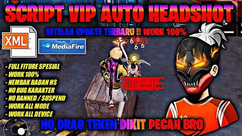 Config Ff Update Script Obb Auto Headshot Nembak Badan Ff Max Dan