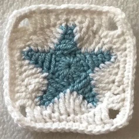 Original Star Granny Square Crochet Pattern By Iris Nikolopoulou Granny Square Crochet