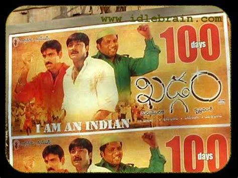 Telugu Cinema Movie Posters Idlebrain Khadgam Krishna Vamsi