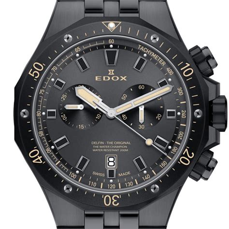 Edox Delfin Chronograph Gnca Ninb