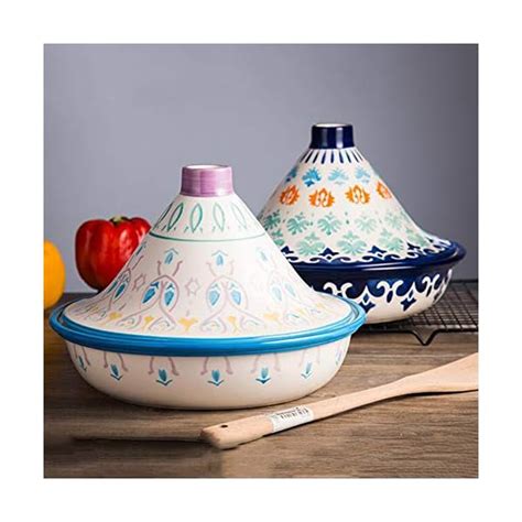 Clay Casserolemini Tagine Potpainted Ceramic Casserole Clay Pot With