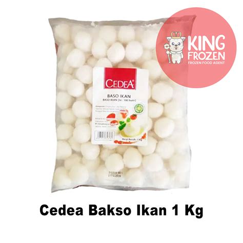 Cedea Bakso Ikan Kg King Frozen Indonesia