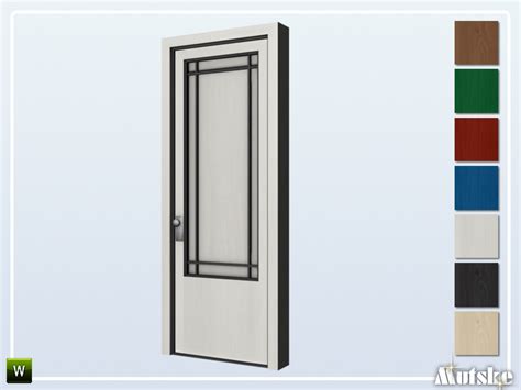 The Sims Resource Oxford Door Privat Single 2x1