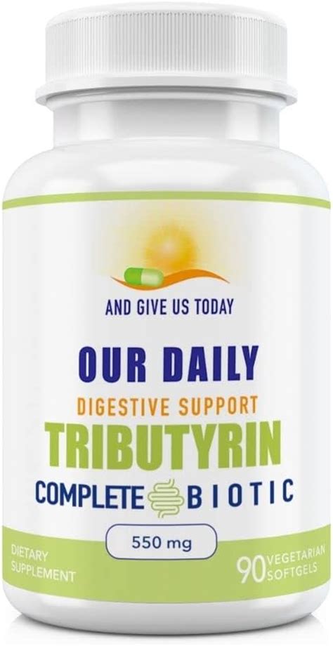 Amazon Our Daily Vites Tributyrin Digestive Heath Probiotics