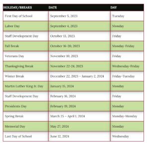 Salem-Keizer School District Holidays Calendar School District Calendars