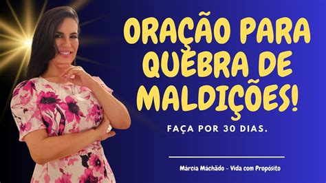 Ora O Para Quebra De Maldi Es Fa A Por Dias Youtube