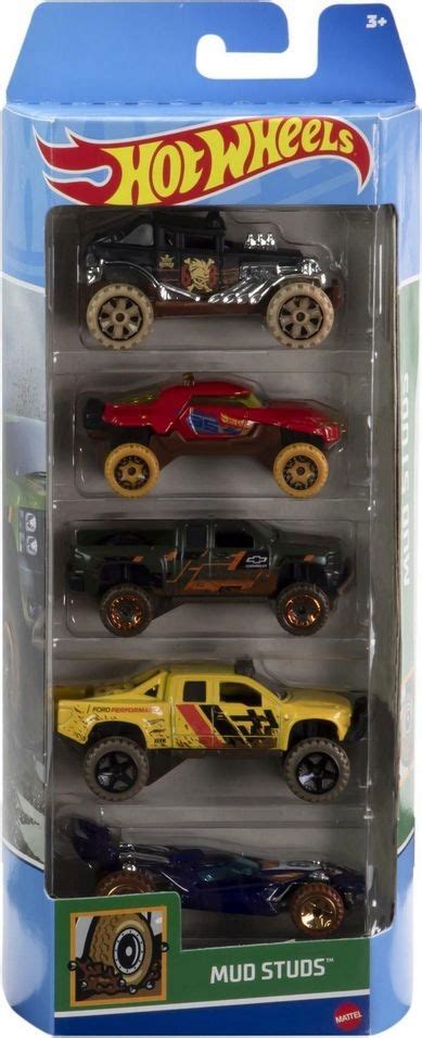 Hot Wheels X Szt Mud Studs Off Road Jeppy Htv Na Prezent Pak