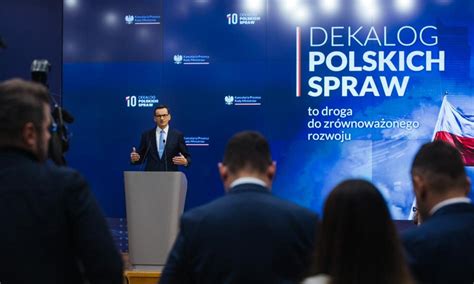 Mateusz Morawiecki Si Nie Poddaje Pokazuje Swoje Pomys Y Na Rz Dzenie