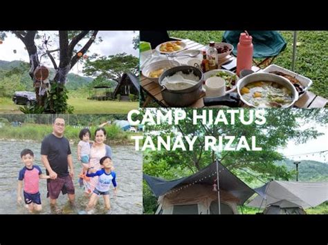 CAMP HIATUS TANAY RIZAL CAMPING SITE BEST CAMPING SITE YouTube