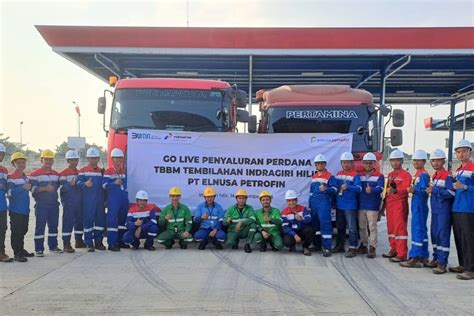 PT Elnusa Petrofin Sukses Gelar Go Live Penyaluran Perdana BBM Di Fuel