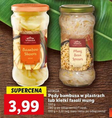 Promocja Kiełki fasoli mung vitasia w Lidl