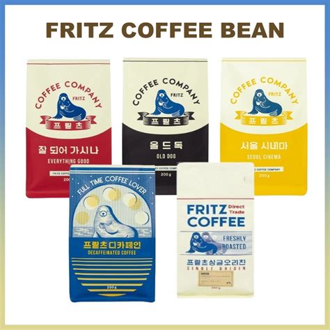 Fritz Coffee Company Fritz Coffee Whole Bean 200g Shopee Malaysia