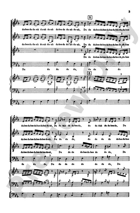 Sleepytime Bach (Sleepers Wake, Cantata 140): SATB Choral Octavo ...