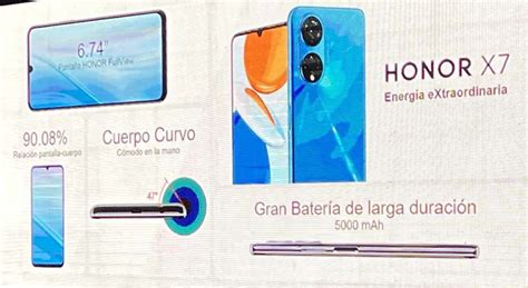 Honor Lanza En Bolivia El Honor X Un Smartphone Con Dise O Premium Y