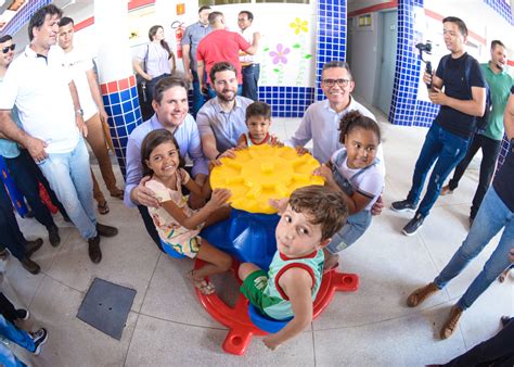 Governo Do Estado Inaugura Creche E Beneficia Mais De Crian As Em