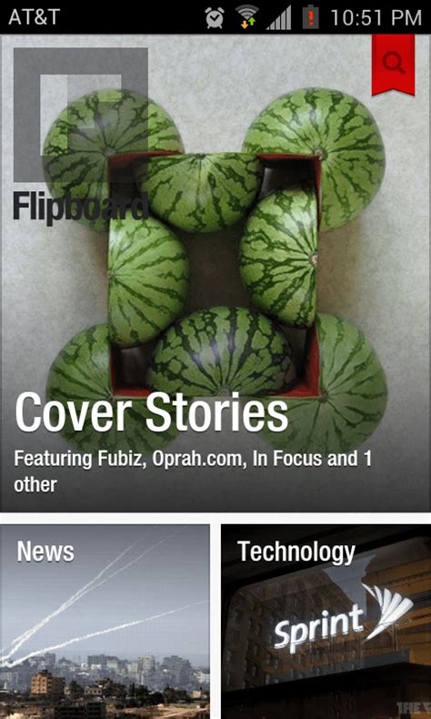 Flipboard 50 Best Android Apps For 2013