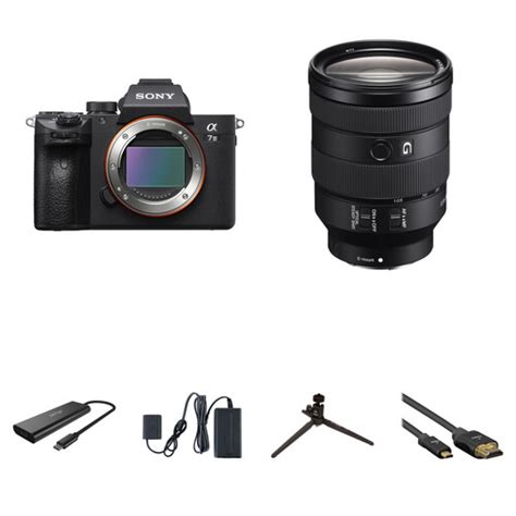 Sony a7 III Mirrorless Camera and 24-105 Lens and Home Streaming