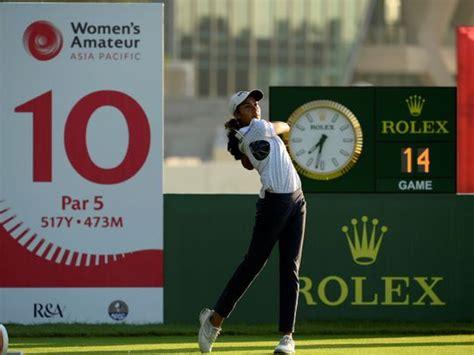 Natalii Gupta Flying The Flag For The Uae At Womens Amateur Asia Pacific Championship Golf