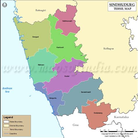 Sindhudurg Map