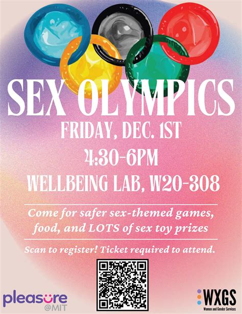 Sex Olympics DoingWell At MIT