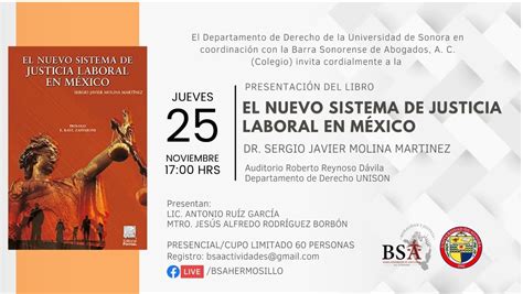 Presentación Del Libro “el Nuevo Sistema De Justicia Laboral En México